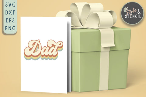 Dad SVG | Fathers Day | Dad Shirt SVG Style and Stencil 