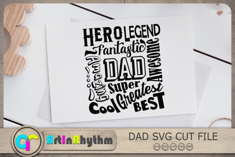Dad Svg, Father's Day Gift, Father's Day Svg, Father Svg, Hero Svg SVG Artinrhythm shop 