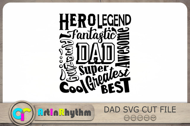 Dad Svg, Father's Day Gift, Father's Day Svg, Father Svg, Hero Svg SVG Artinrhythm shop 