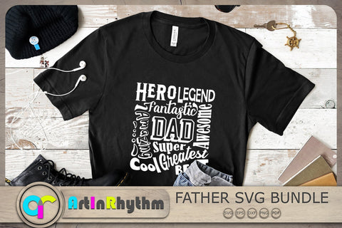 Dad Svg, Father's Day Gift, Father's Day Svg, Father Svg, Hero Svg SVG Artinrhythm shop 