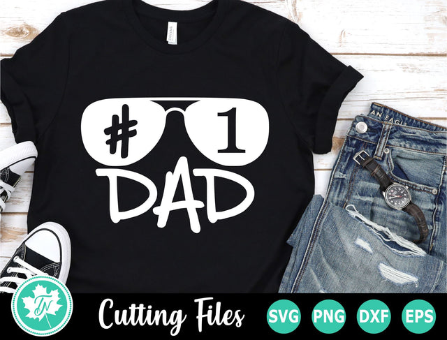 Dad SVG | Fathers Day SVG | #1 Dad SVG SVG TrueNorthImagesCA 