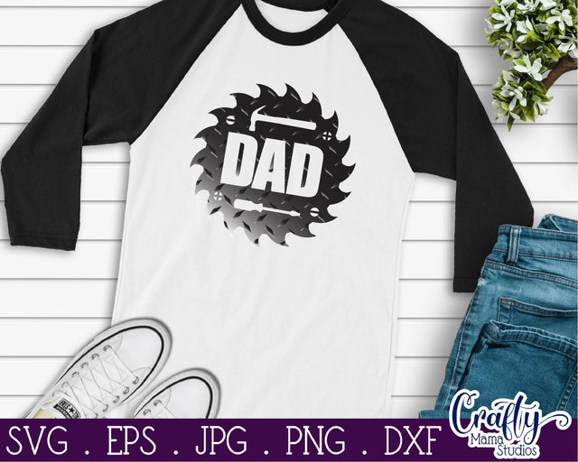 Dad Svg - Father’s Day Svg - Construction Svg - Diamond Plate Svg - Tools Svg SVG Crafty Mama Studios 