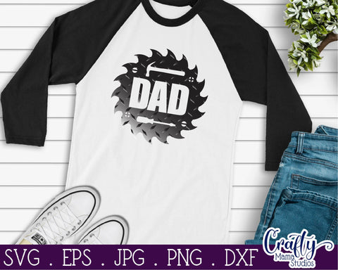 Dad Svg - Father’s Day Svg - Construction Svg - Diamond Plate Svg - Tools Svg SVG Crafty Mama Studios 