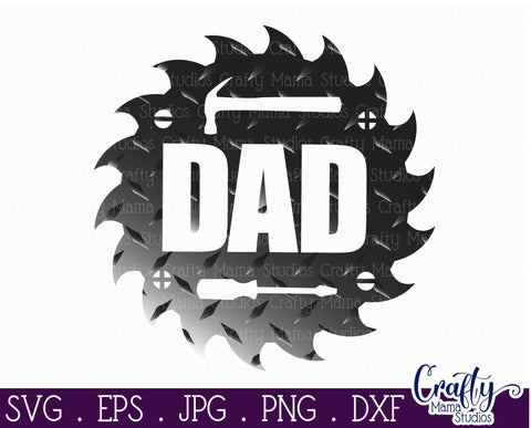 Dad Svg - Father’s Day Svg - Construction Svg - Diamond Plate Svg - Tools Svg SVG Crafty Mama Studios 