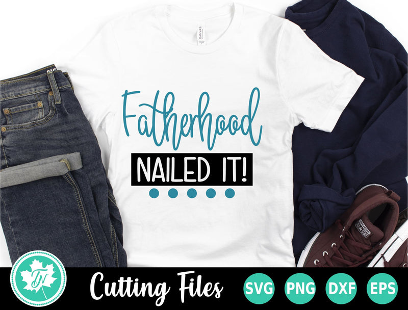 Dad SVG | Fathers Day SVG | Fatherhood SVG SVG TrueNorthImagesCA 