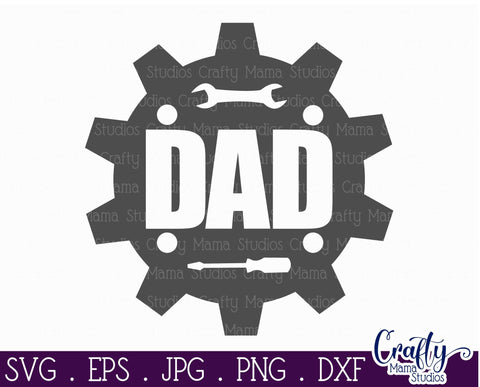 Dad Svg - Father's Day Svg - Mechanic Svg - Tools Svg SVG Crafty Mama Studios 