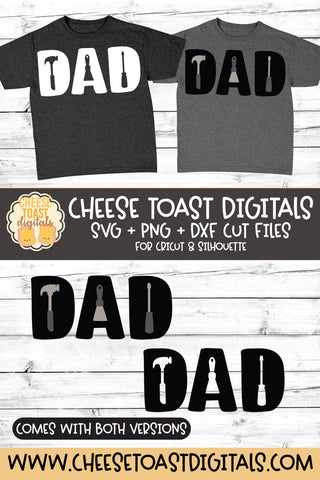 Dad SVG | Tools SVG Cheese Toast Digitals 