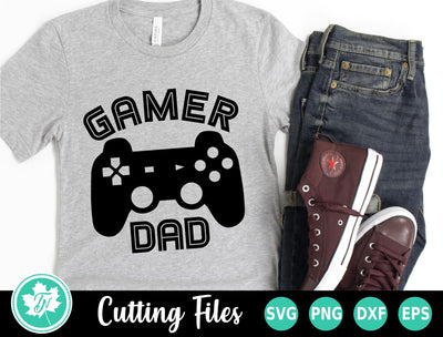 Dad SVG | Video Games SVG | Gamer Dad SVG SVG TrueNorthImagesCA 