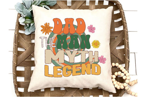 Dad the Man Myth Legend Sublimation Sublimation Jagonath Roy 