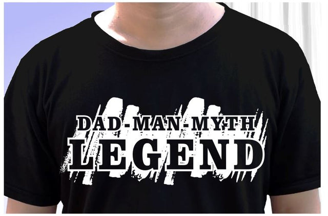 Dad The Man, The Myth, The Legend, Fathers Day Quotes T Shirt & Mug Designs SVG Files SVG D2PUTRI Designs 