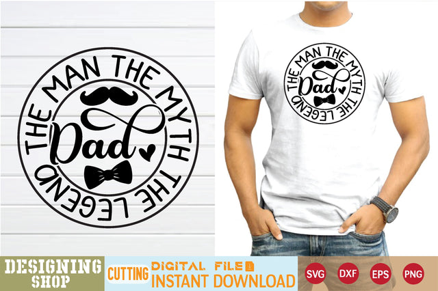 dad the man the myth the legend svg SVG sk.swapon Roy 