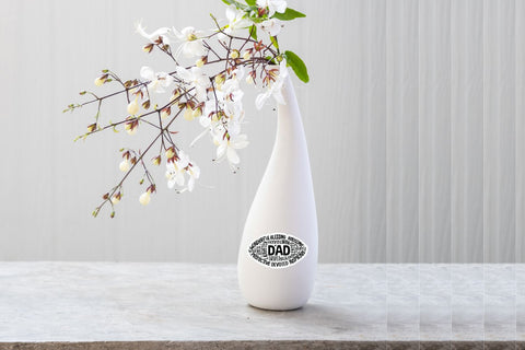 Dad Word Art Sticker Bundle Sublimation DESIGNS DARK 