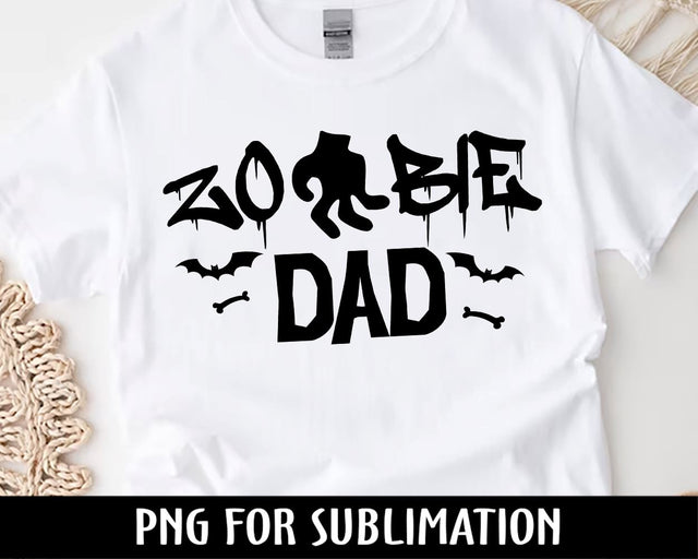 Dad-Zombie Family Halloween png, Zombie Png, Happy Halloween PNG, Halloween Clipart Png, Halloween Png Sublimation BouDesign 