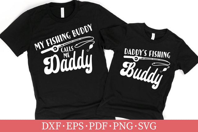 Daddy and me Matching Shirts SVG Carla C Designs 