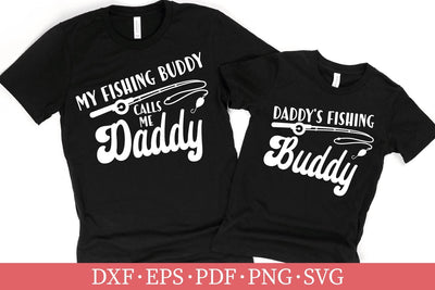 Daddy and Me Matching Shirts SVG Ikonart Design Shop 