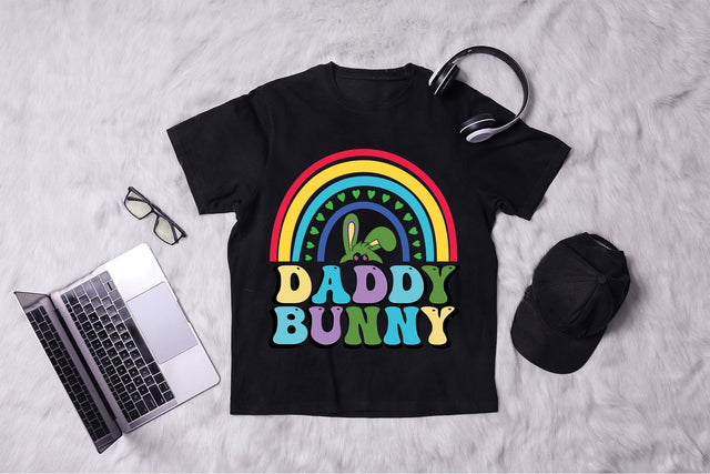 Daddy Bunny Retro SVG SVG MStudio 