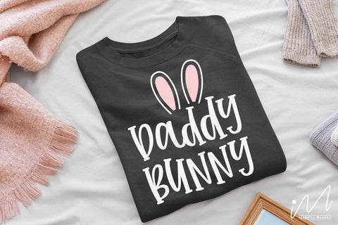 Daddy bunny svg, Daddy t shirt svg, Easter daddy svg SVG Isabella Machell 