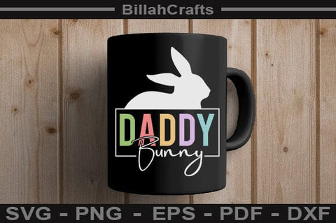 Daddy Bunny SVG File SVG BillahCrafts 
