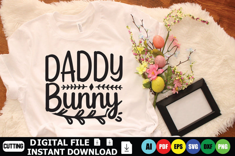 Daddy Bunny SVG Shahin alam 