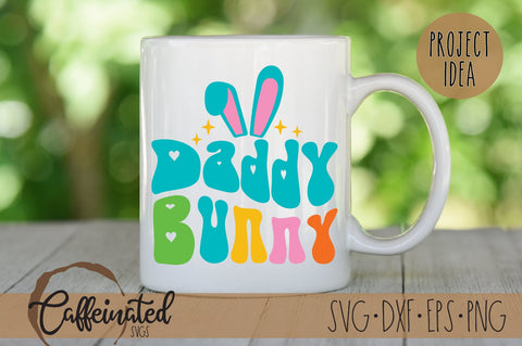 Daddy Bunny SVG SVG Caffeinated SVGs 