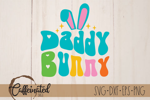 Daddy Bunny SVG SVG Caffeinated SVGs 