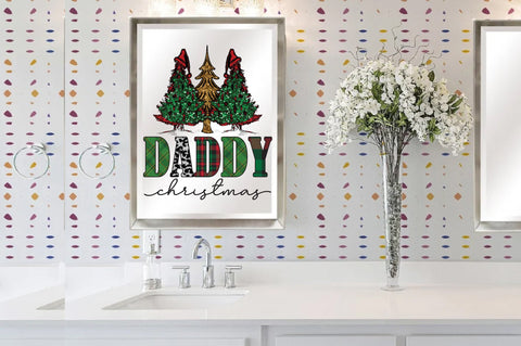 Daddy Christmas Tree Sublimation Sublimation Jagonath Roy 