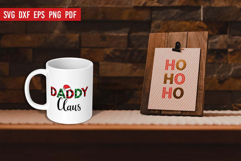 Daddy Claus, Mommy Claus, Baby Claus SVG | Christmas T-shirt SVG Irina Ostapenko 