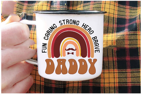 Daddy Fun Caring Strong Hero Brave Sublimation Sublimation Jagonath Roy 
