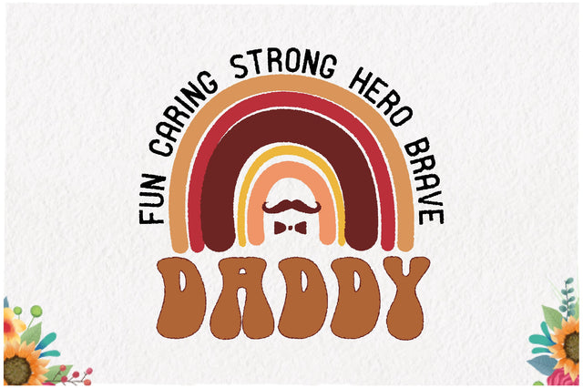 Daddy Fun Caring Strong Hero Brave Sublimation Sublimation Jagonath Roy 