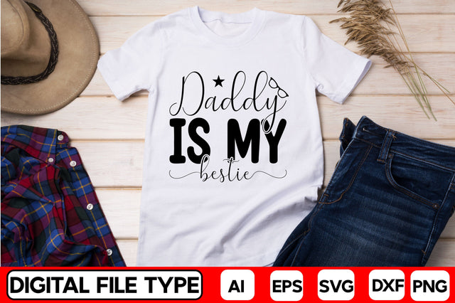 Daddy Is My Bestie SVG CraftlabSvg29 