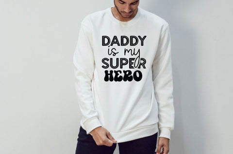 Daddy is my super hero SVG SVG DESIGNISTIC 