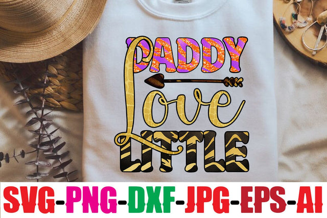 Daddy little love SVG MStudio 