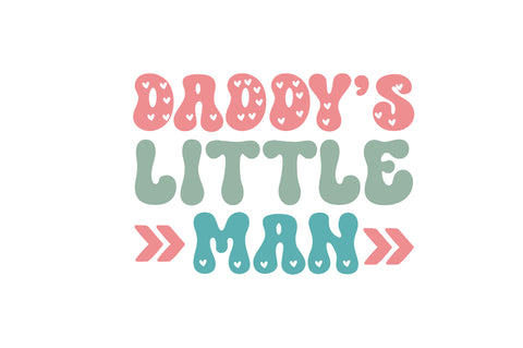 Daddy little man SVG SVG Regulrcrative 
