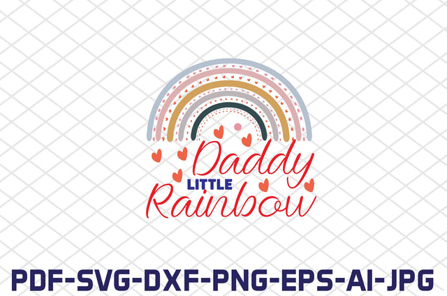 daddy little rainbow SVG farhad farhad 