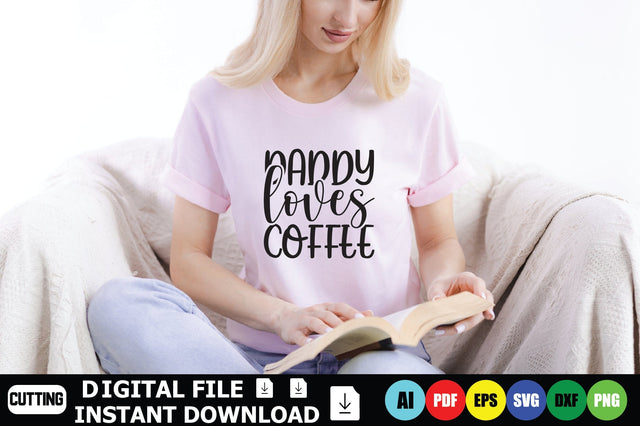 Daddy Loves Coffee SVG Shahin alam 
