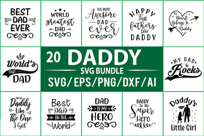 Daddy SVG Bundle SVG nirmal108roy 