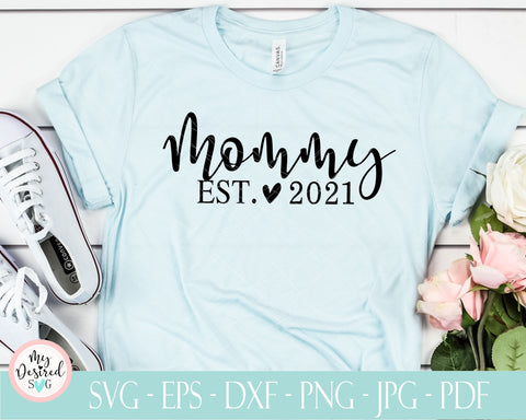 Daddy Svg, Mommy svg, Daddy est 2021, Family 2021, Mothers day, fathers day, Best Dad ever SVG, first fathers day, instant download, Dad and mom quote svg, Husband Daddy svg, Papa svg SVG MyDesiredSVG 