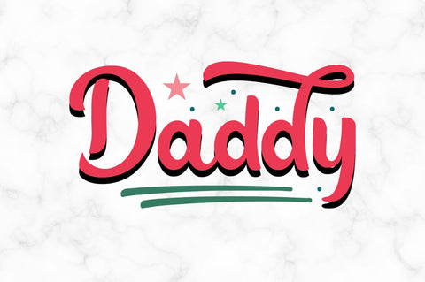 Daddy SVG SVG Regulrcrative 
