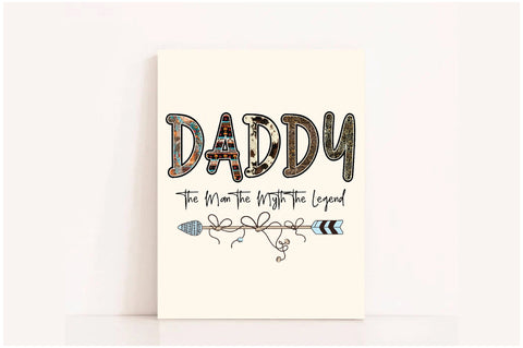 Daddy the Man the Myth the Legend Sublimation Jagonath Roy 