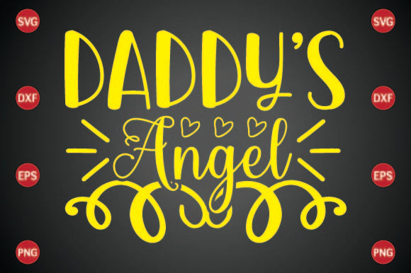 Daddy’s Angel SVG CraftlabSvg29 