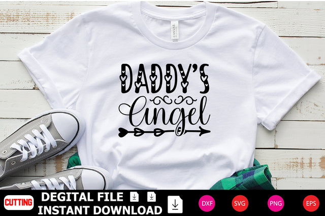 Daddy’s Angel SVG Shahin alam 