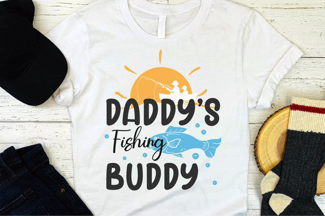 Daddy's fishing buddy sublimation Sublimation vectorbundles 