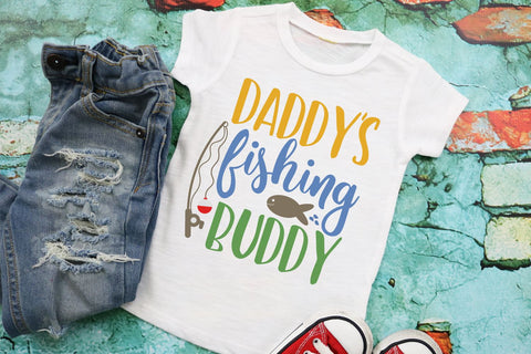 Daddy's Fishing Buddy SVG Morgan Day Designs 