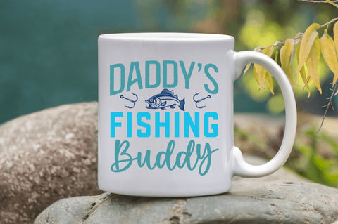 Daddys fishing buddy SVG SVG Regulrcrative 