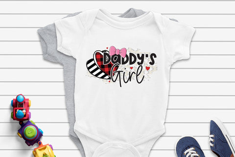 Daddy's Girl - Baby Sublimation Design Sublimation CraftLabSVG 