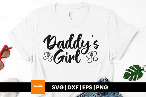 Daddy's girl, baby svg quote SVG Maumo Designs 