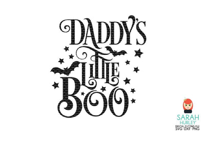 Daddy's Little Boo SVG Sarah Hurley 