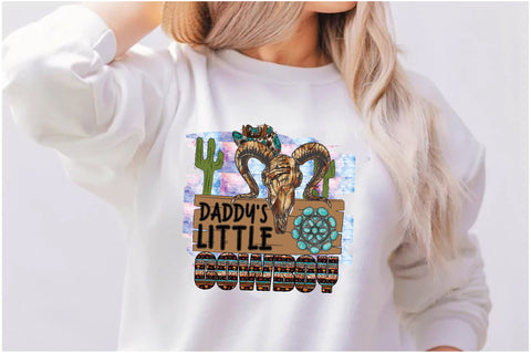 Daddy's Little Cowboy Sublimation Sublimation Jagonath Roy 