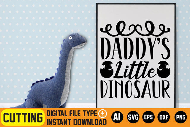 Daddy’s Little Dinosaur SVG CraftlabSvg29 