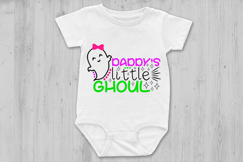 Daddy's Little Ghoul| Halloween Ghoul SVG Cutting Files. SVG CosmosFineArt 